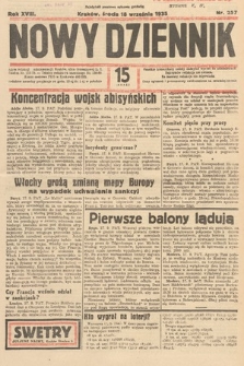 Nowy Dziennik. 1935, nr 257