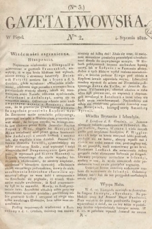 Gazeta Lwowska. 1822, nr 2