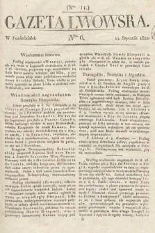 Gazeta Lwowska. 1822, nr 6