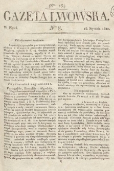 Gazeta Lwowska. 1822, nr 8
