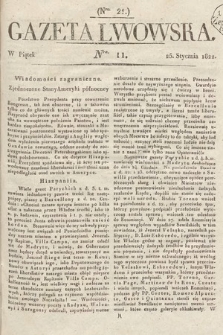 Gazeta Lwowska. 1822, nr 11