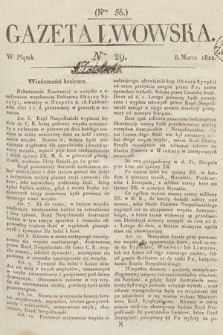 Gazeta Lwowska. 1822, nr 29