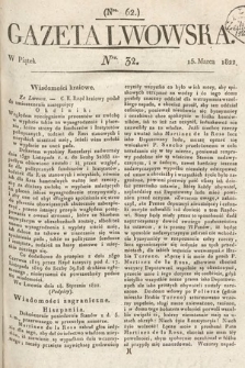 Gazeta Lwowska. 1822, nr 32
