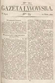 Gazeta Lwowska. 1822, nr 35