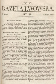 Gazeta Lwowska. 1822, nr 37