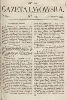 Gazeta Lwowska. 1822, nr 48