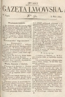 Gazeta Lwowska. 1822, nr 51