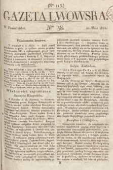 Gazeta Lwowska. 1822, nr 58