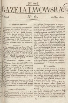 Gazeta Lwowska. 1822, nr 60