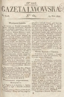 Gazeta Lwowska. 1822, nr 61