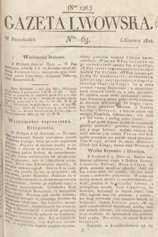 Gazeta Lwowska. 1822, nr 63