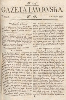 Gazeta Lwowska. 1822, nr 65