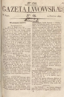 Gazeta Lwowska. 1822, nr 68