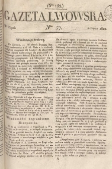 Gazeta Lwowska. 1822, nr 77