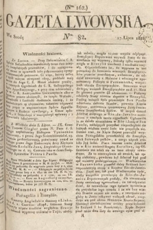 Gazeta Lwowska. 1822, nr 82