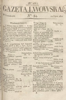Gazeta Lwowska. 1822, nr 84