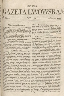 Gazeta Lwowska. 1822, nr 89