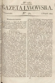 Gazeta Lwowska. 1822, nr 90