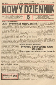 Nowy Dziennik. 1935, nr 313