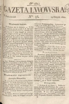 Gazeta Lwowska. 1822, nr 96