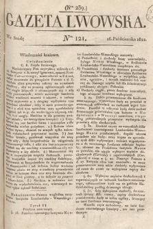 Gazeta Lwowska. 1822, nr 121