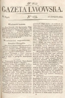 Gazeta Lwowska. 1822, nr 133