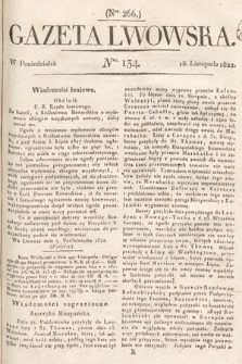 Gazeta Lwowska. 1822, nr 134