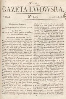 Gazeta Lwowska. 1822, nr 136