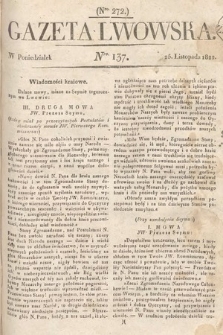 Gazeta Lwowska. 1822, nr 137