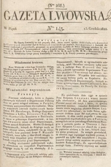 Gazeta Lwowska. 1822, nr 145