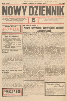 Nowy Dziennik. 1935, nr 349