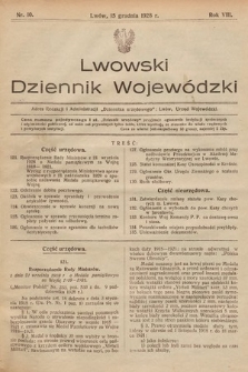 Lwowski Dziennik Wojewódzki. 1928, nr 10