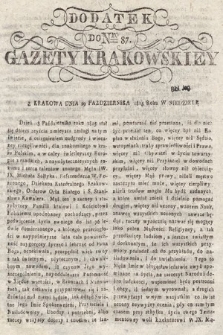 Gazeta Krakowska. 1815 , nr 88