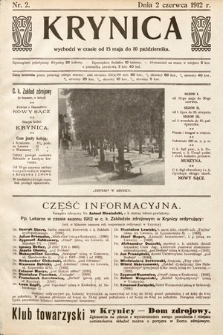 Krynica. 1912, nr 2