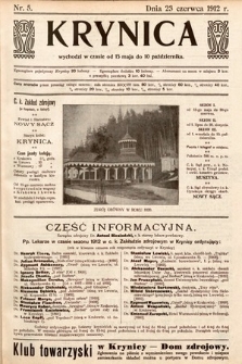 Krynica. 1912, nr 5