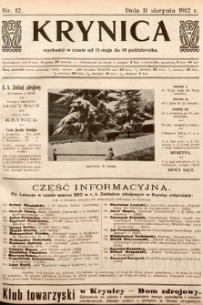 Krynica. 1912, nr 12