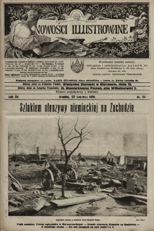 Nowości Illustrowane. 1918, nr 24