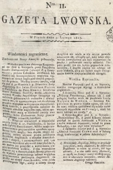Gazeta Lwowska. 1813, nr 11