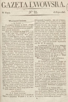 Gazeta Lwowska. 1823, nr 83