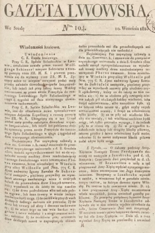 Gazeta Lwowska. 1823, nr 104
