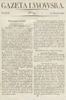 Gazeta Lwowska. 1824, nr 9