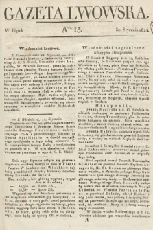 Gazeta Lwowska. 1824, nr 13