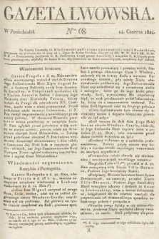 Gazeta Lwowska. 1824, nr 68