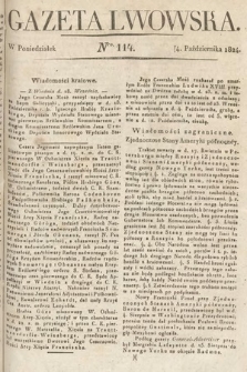 Gazeta Lwowska. 1824, nr 114