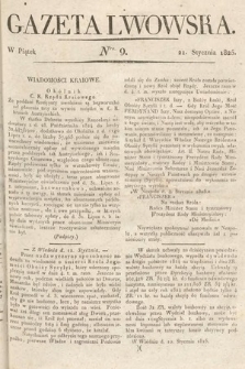 Gazeta Lwowska. 1825, nr 9