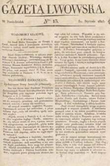Gazeta Lwowska. 1825, nr 13