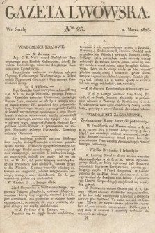 Gazeta Lwowska. 1825, nr 25