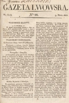 Gazeta Lwowska. 1825, nr 28