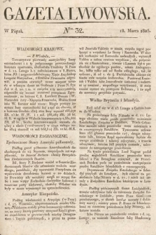 Gazeta Lwowska. 1825, nr 32