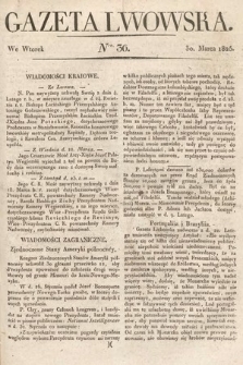 Gazeta Lwowska. 1825, nr 36